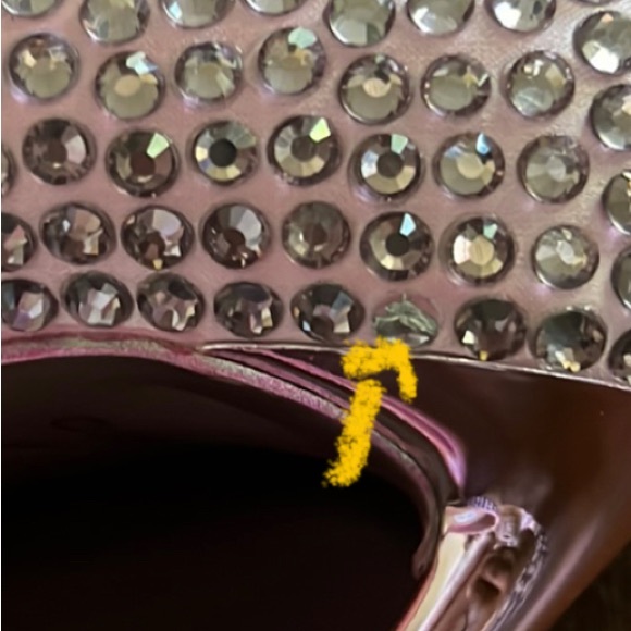 Steve Madden Vala-R Rhinestone Embellished Stiletto Pumps. - Picture 10 of 14